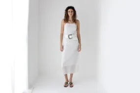 90s Layered Mesh Tank Dress