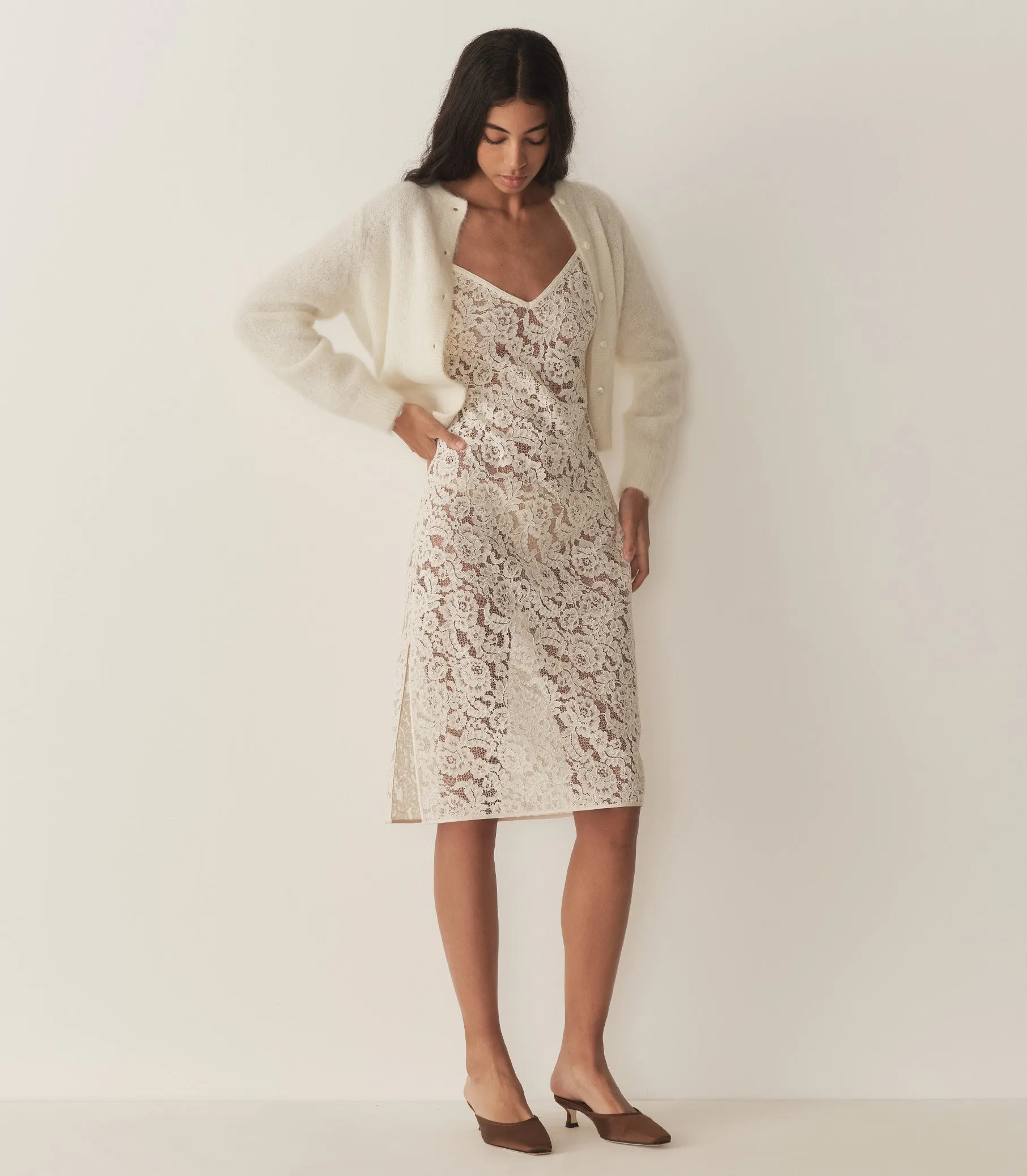 ALISSA DRESS -- CALLA LILY