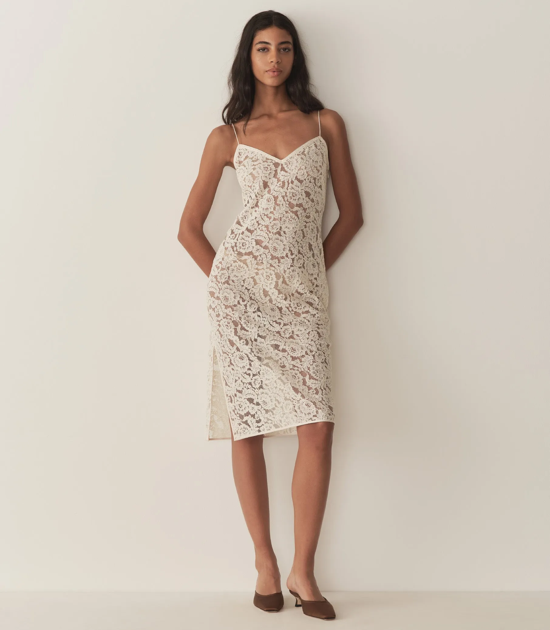 ALISSA DRESS -- CALLA LILY