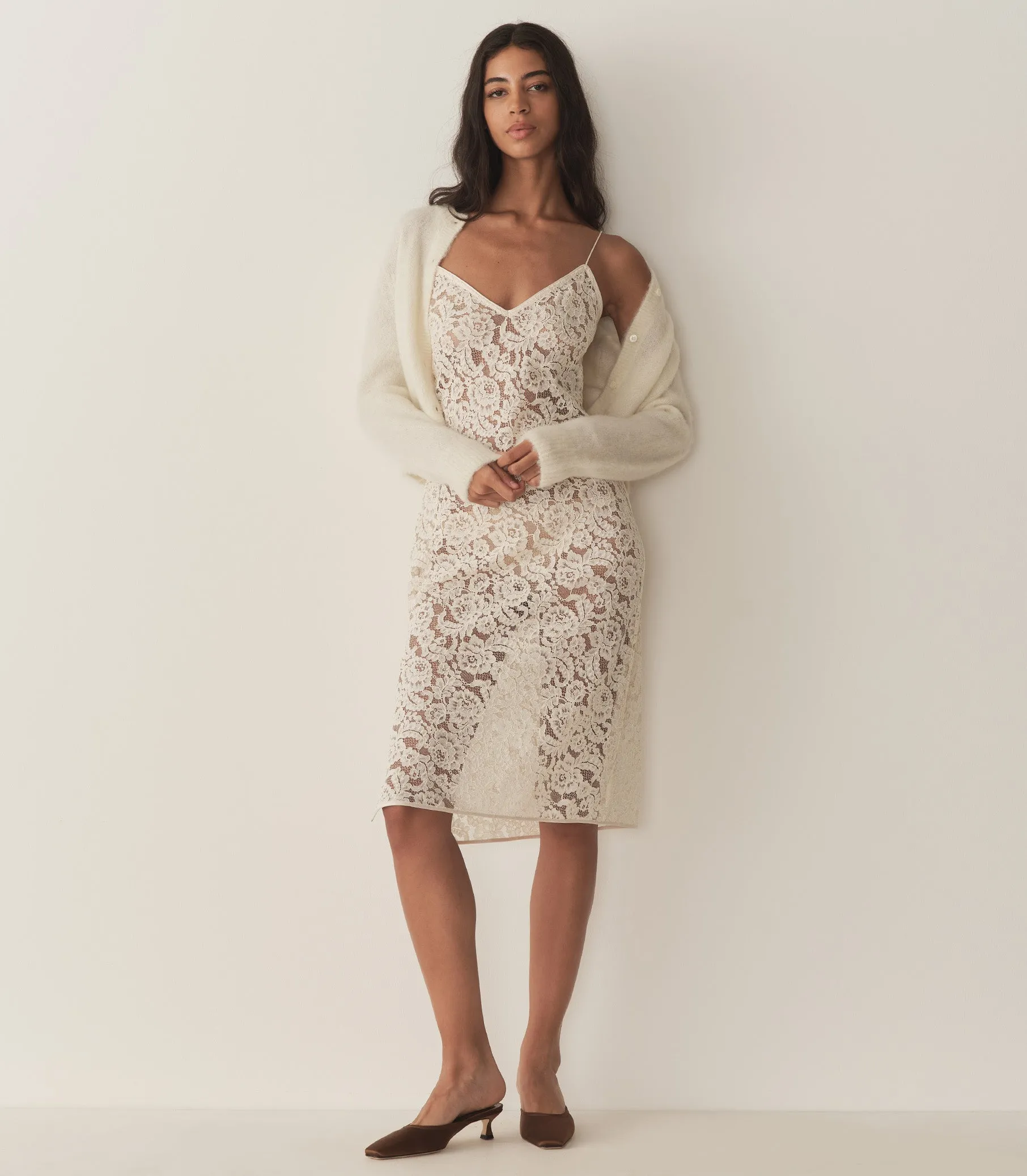 ALISSA DRESS -- CALLA LILY