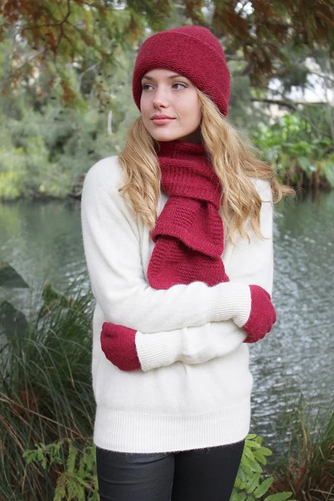ALPACA PLAIN BEANIE