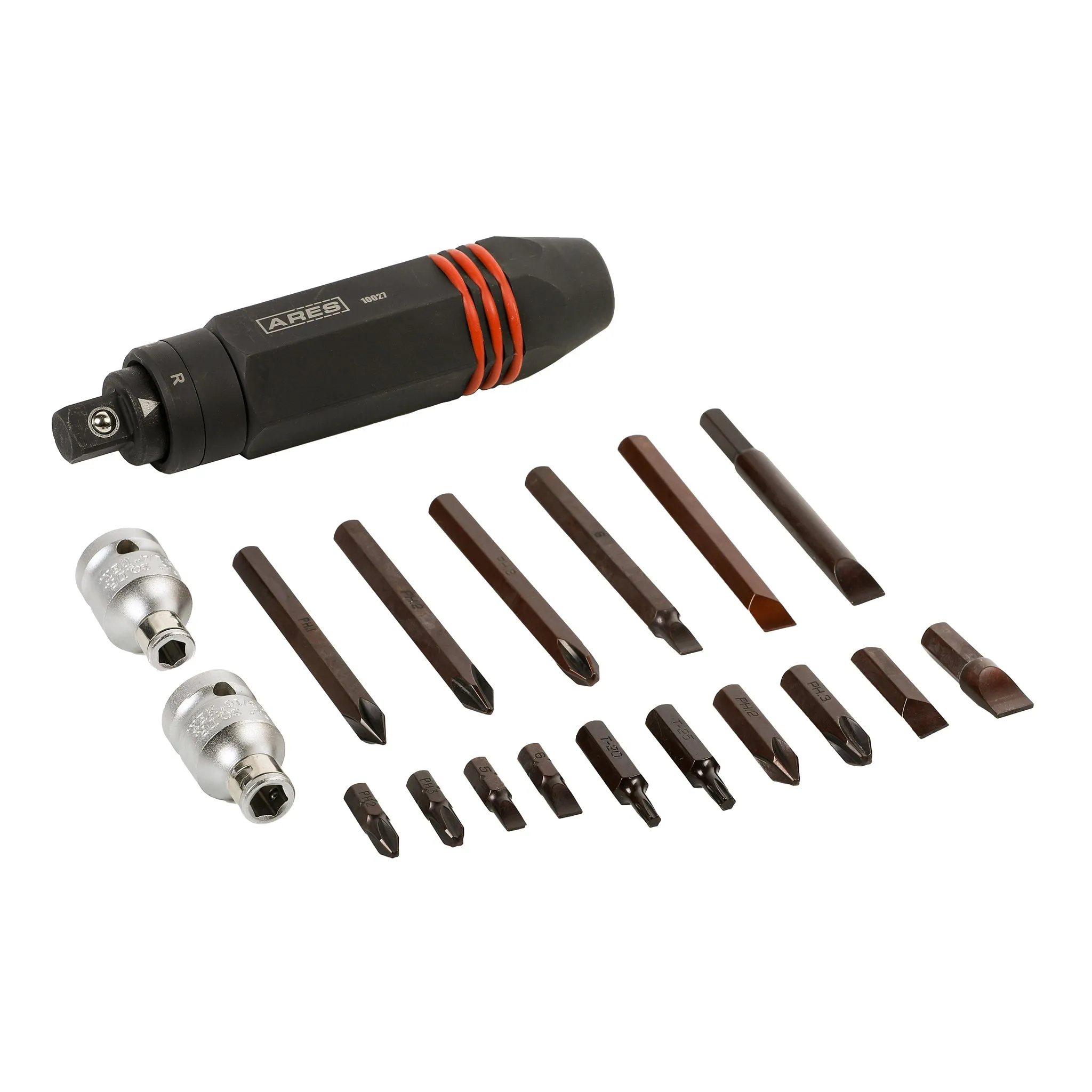 ARES 10027 - 1/2-Inch Drive Heavy Duty Hex Grip Impact Driver