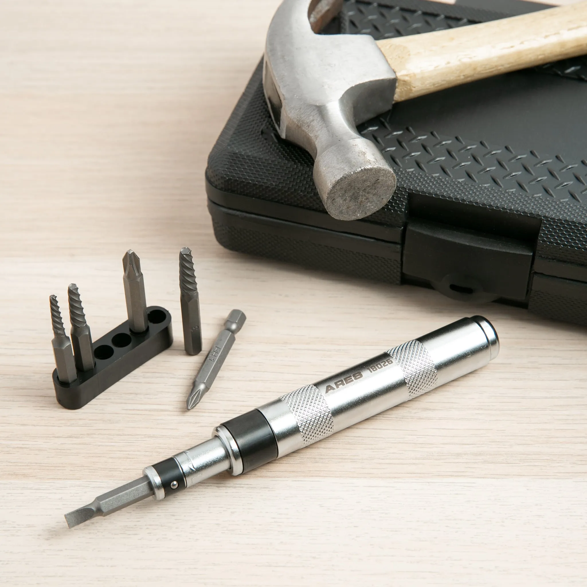 ARES 18026 - 1/4-Inch Manual Reversible Impact Driver