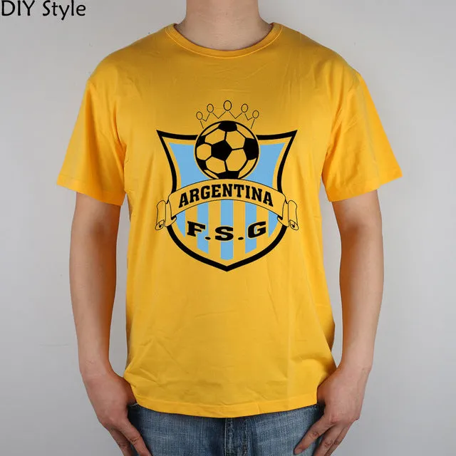 ARGENTINA LOGO T-shirt Fashion Brand t shirt men new DIY high quality