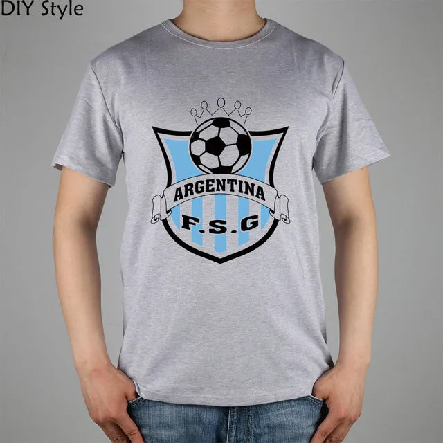 ARGENTINA LOGO T-shirt Fashion Brand t shirt men new DIY high quality