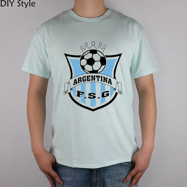 ARGENTINA LOGO T-shirt Fashion Brand t shirt men new DIY high quality