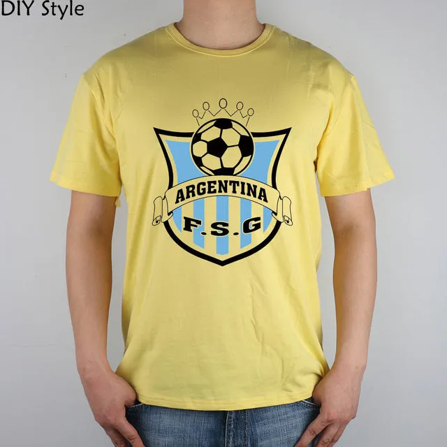 ARGENTINA LOGO T-shirt Fashion Brand t shirt men new DIY high quality
