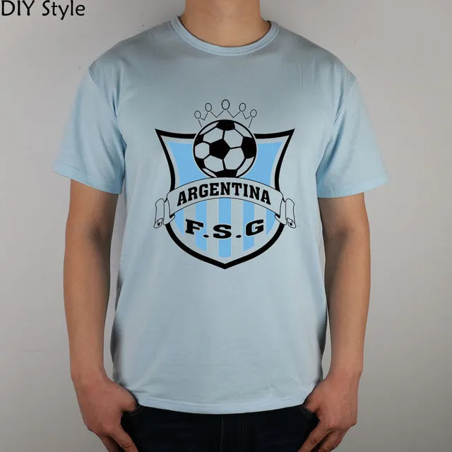ARGENTINA LOGO T-shirt Fashion Brand t shirt men new DIY high quality
