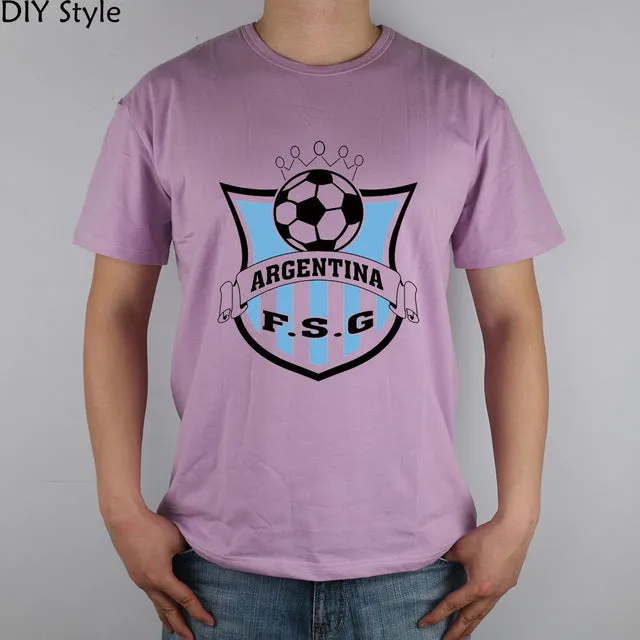 ARGENTINA LOGO T-shirt Fashion Brand t shirt men new DIY high quality