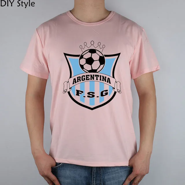 ARGENTINA LOGO T-shirt Fashion Brand t shirt men new DIY high quality