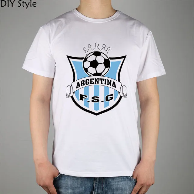 ARGENTINA LOGO T-shirt Fashion Brand t shirt men new DIY high quality