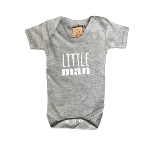 Baby Boys Little Man Bodysuit