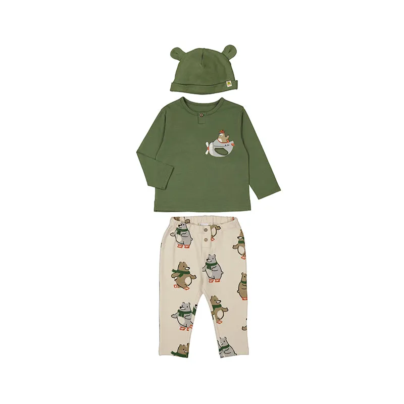 Baby Forest Bear Beanie