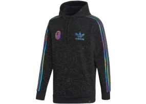 BAPE X Adidas "Tech" Hoodie Black