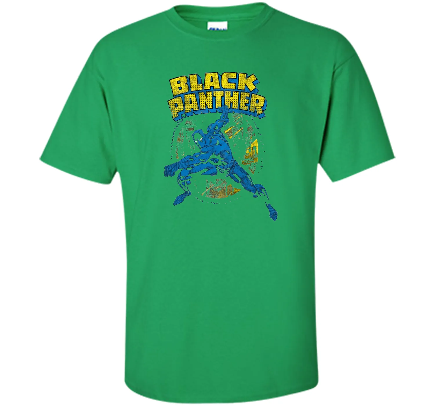 Black Panther Retro Graphic T-Shirt