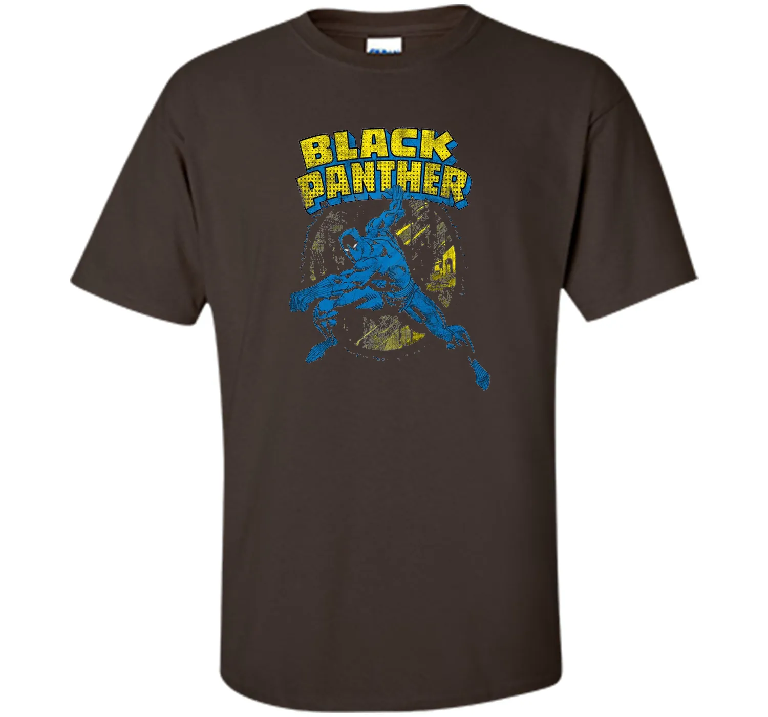 Black Panther Retro Graphic T-Shirt