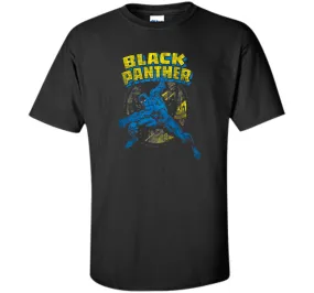 Black Panther Retro Graphic T-Shirt