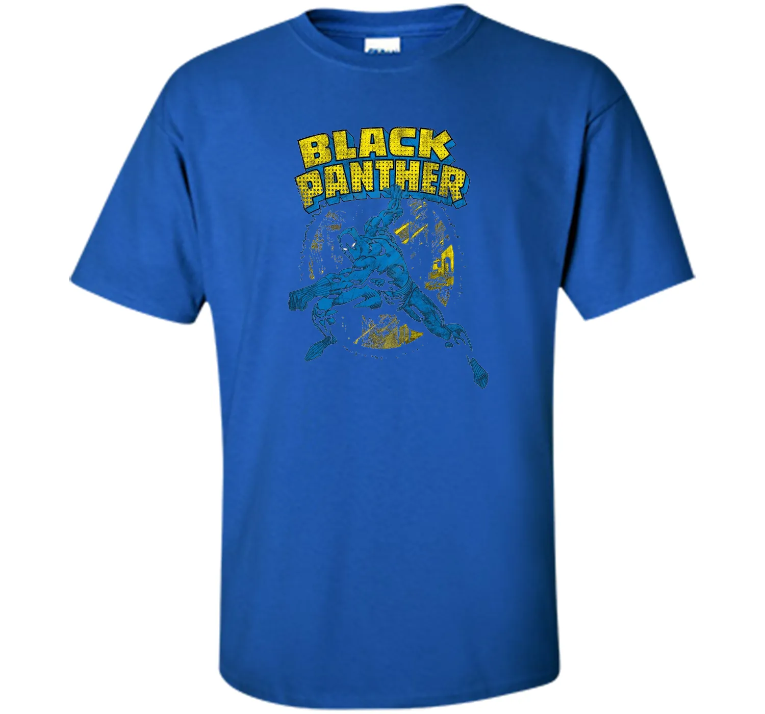 Black Panther Retro Graphic T-Shirt