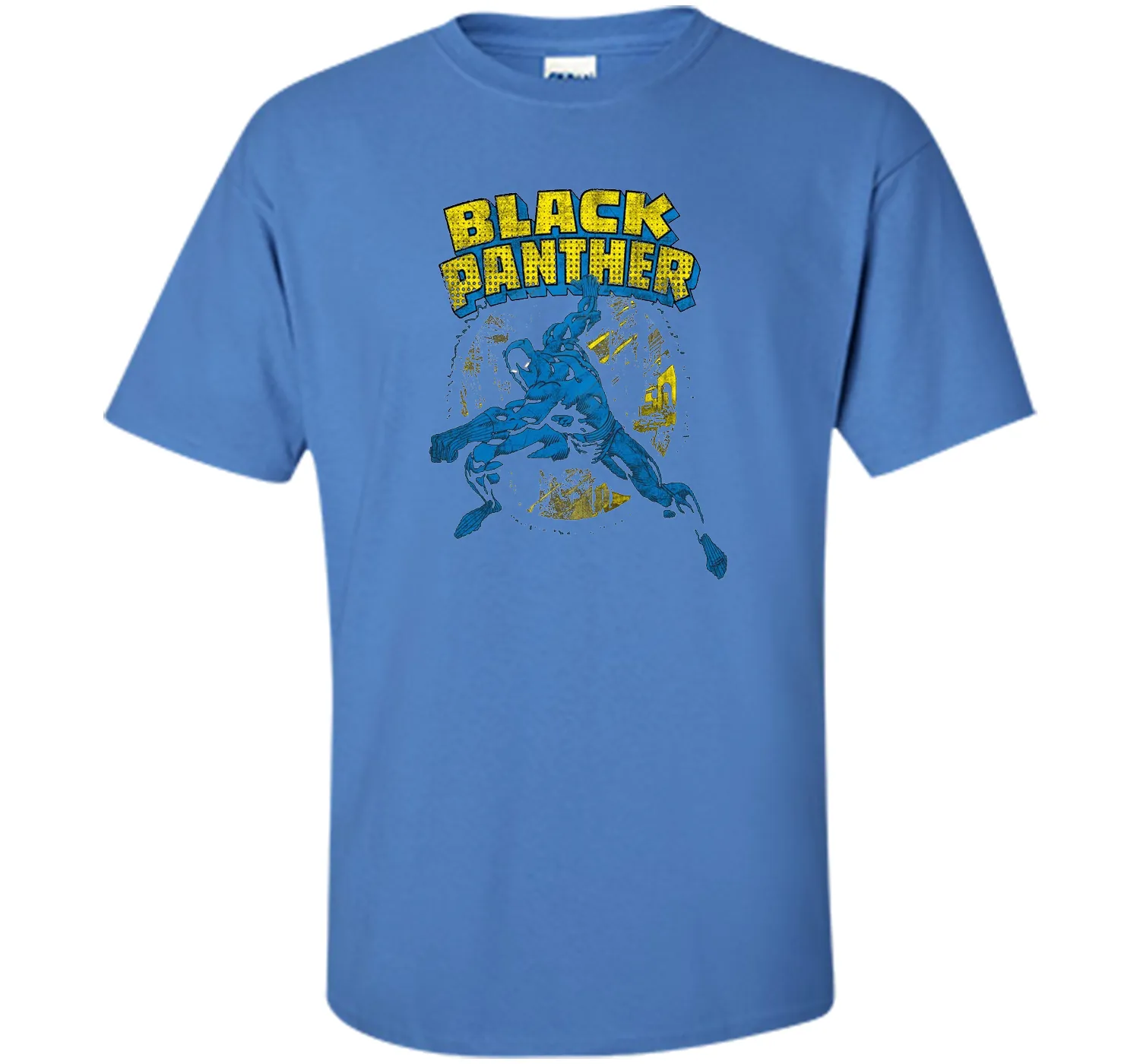 Black Panther Retro Graphic T-Shirt