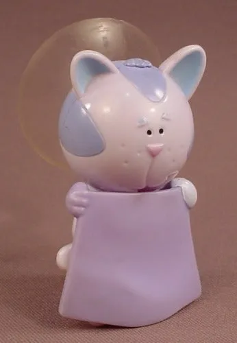 Blue's Clues Periwinkle The Cat Figure With Magic Cape & A Suction Cup On The Back, 3 1/4 Inches