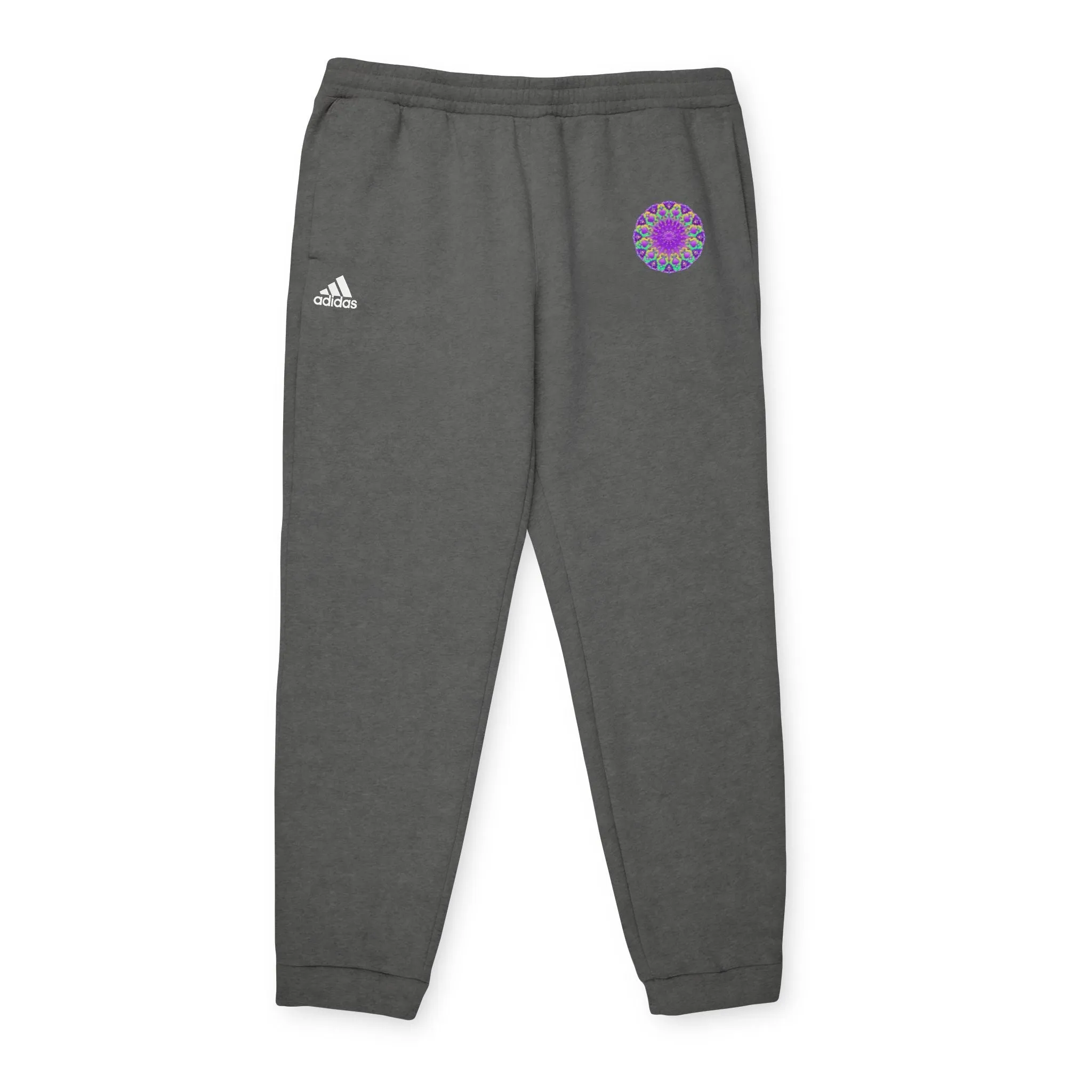 Blululi Purple Mandala Adidas Fleece Joggers