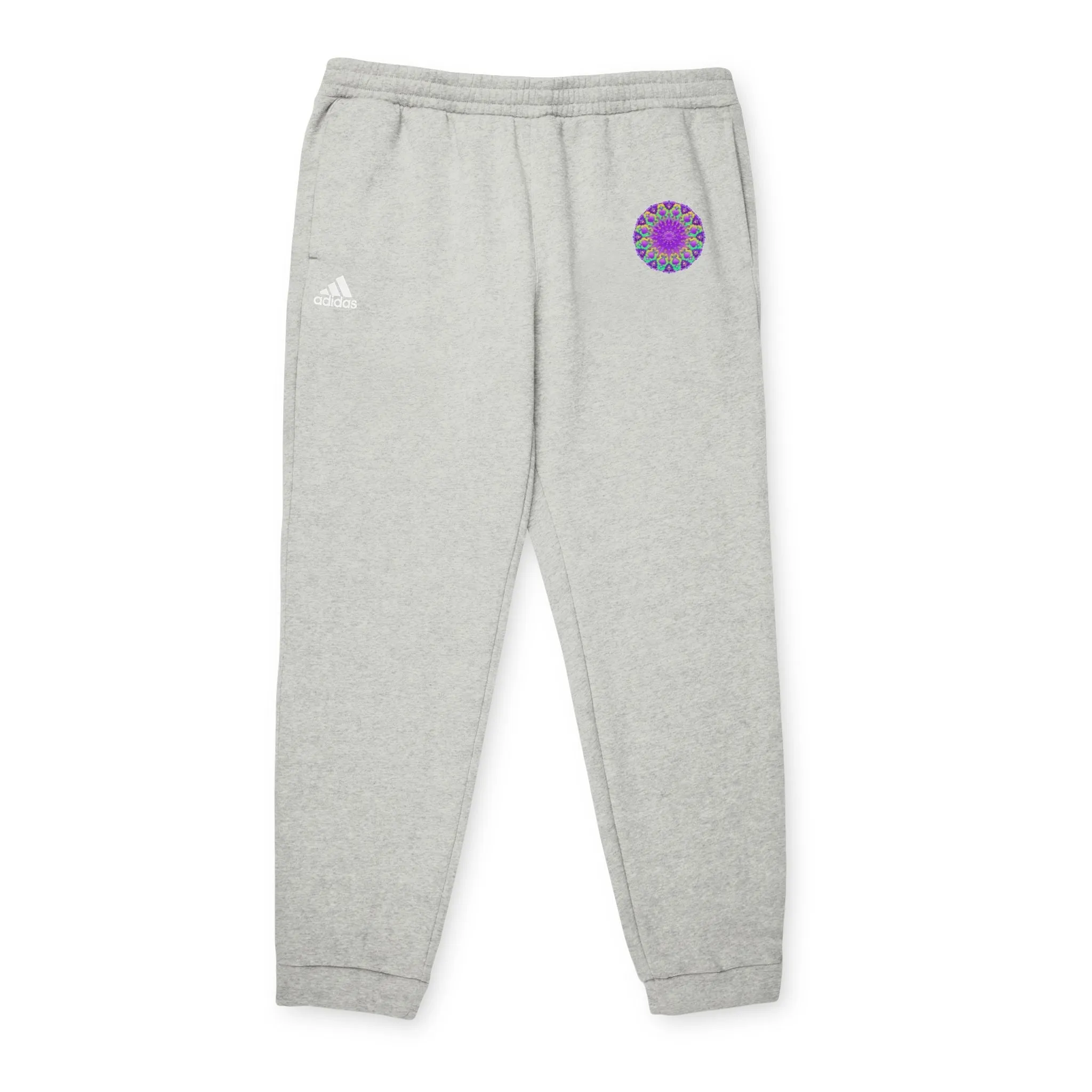 Blululi Purple Mandala Adidas Fleece Joggers