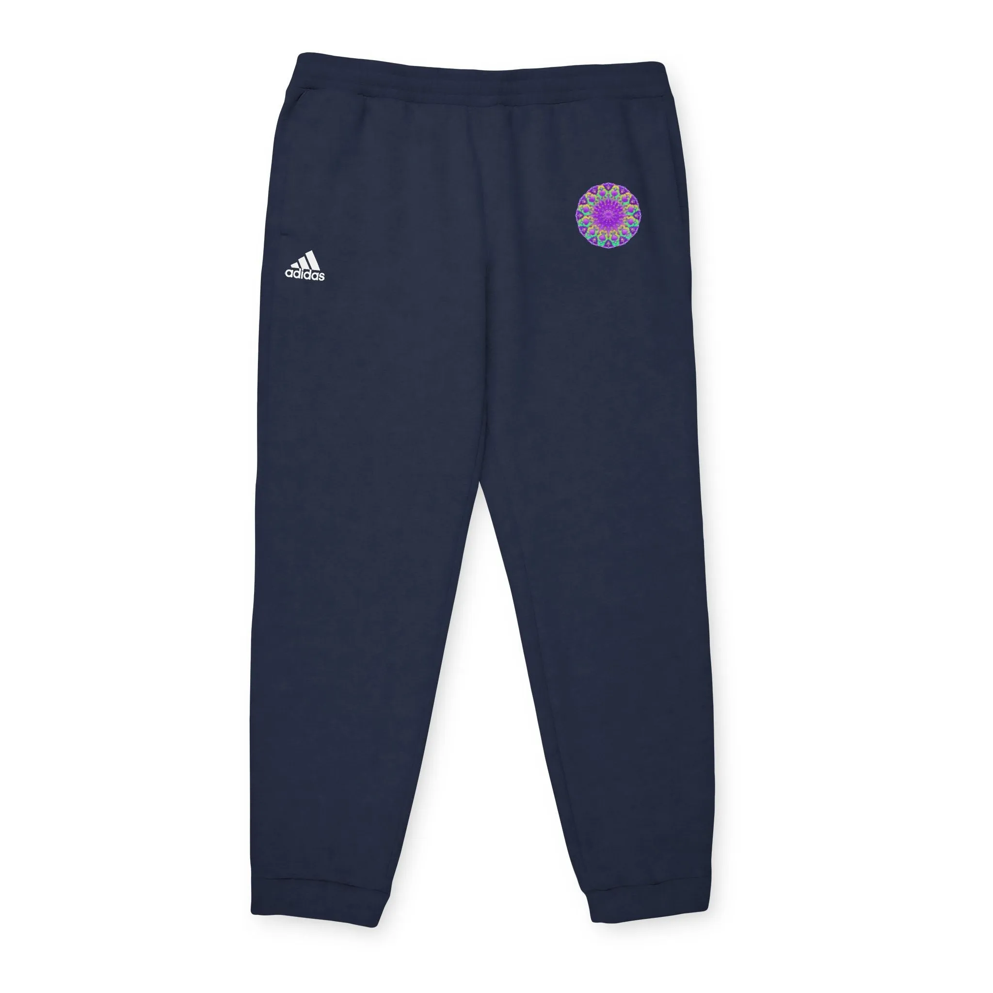 Blululi Purple Mandala Adidas Fleece Joggers