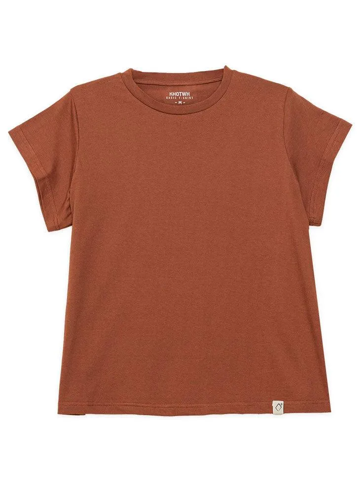 Brown Short-Sleeve