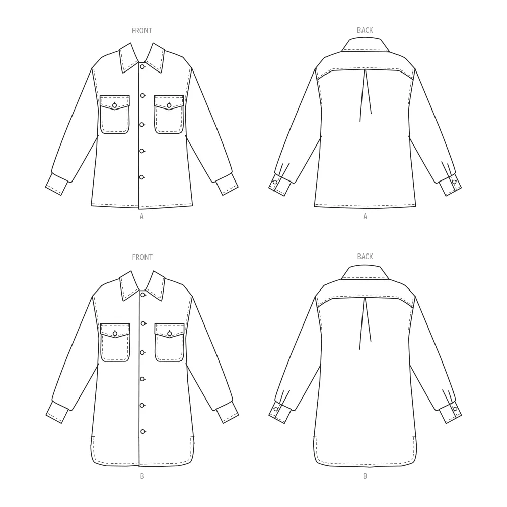Butterick Pattern B6916 Children's, Teens' and Adults' Jacket