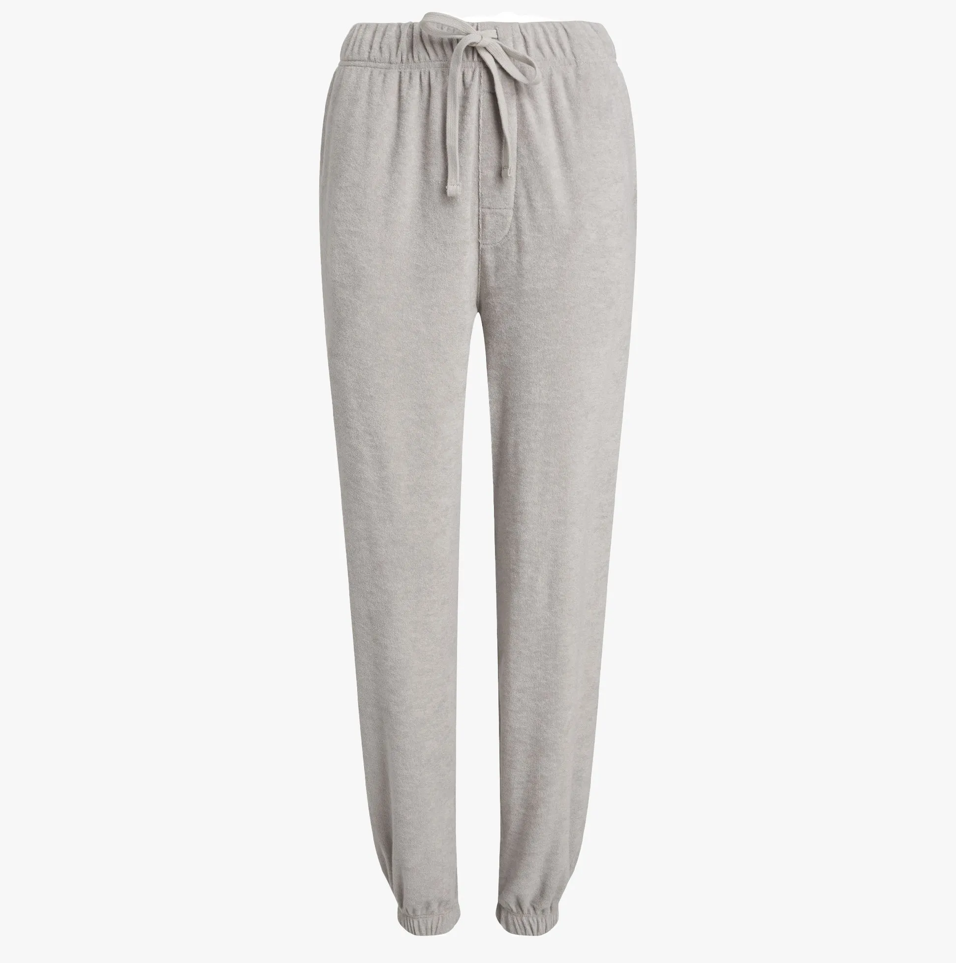 Calvin Klein SOFT TOWELLING Mens Lounge Joggers Grey