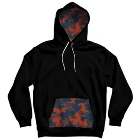 Camouflage Pattern Pocket Hoodie