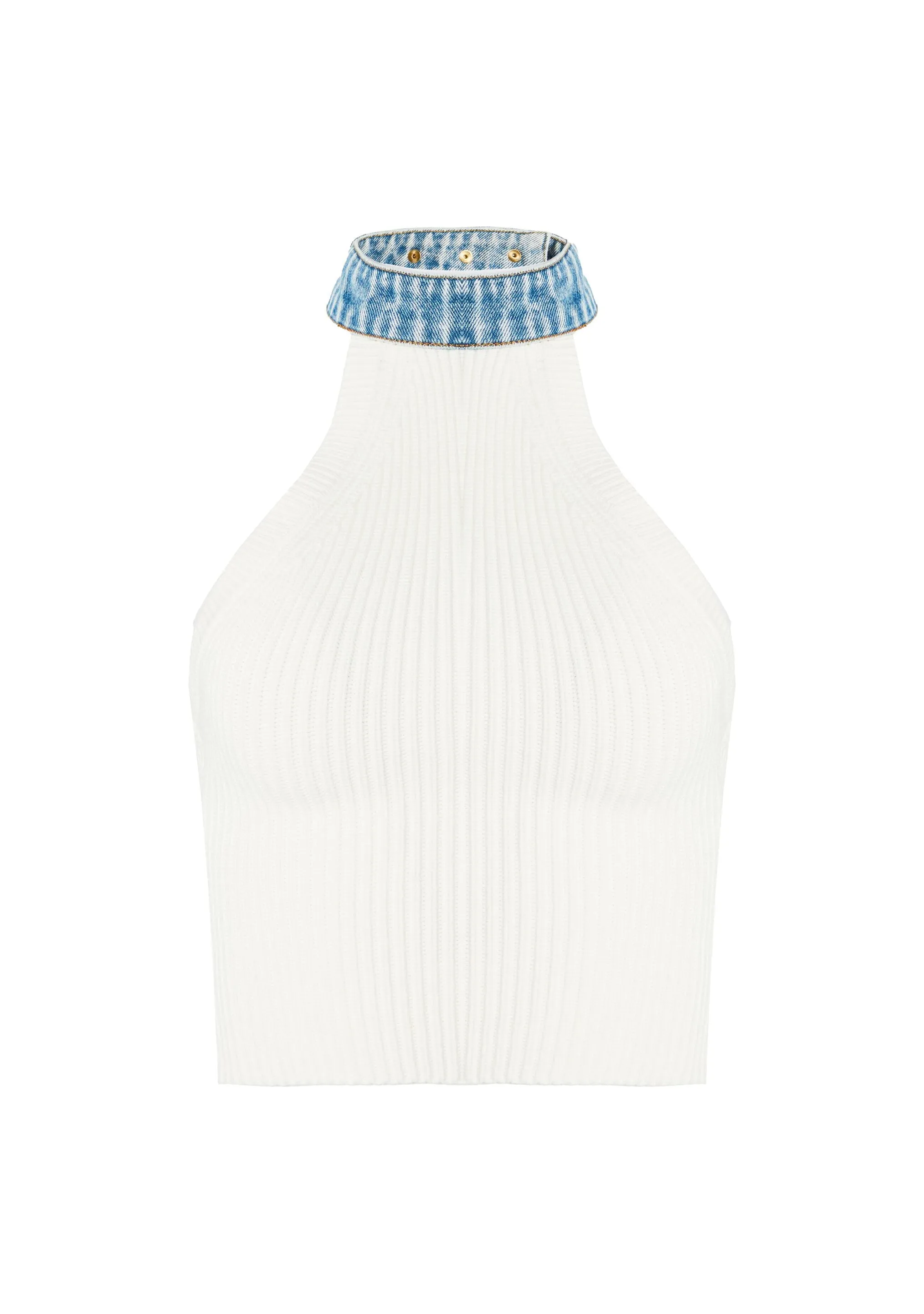 Cara Knit Denim Top