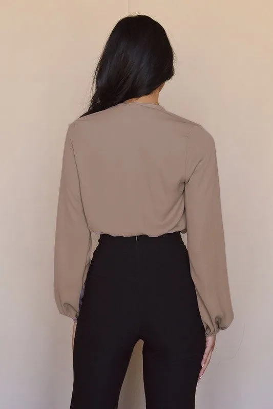Chiffon Bodysuit
