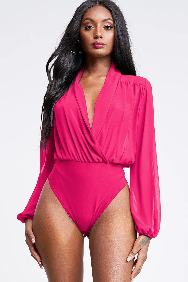 Chiffon Bodysuit