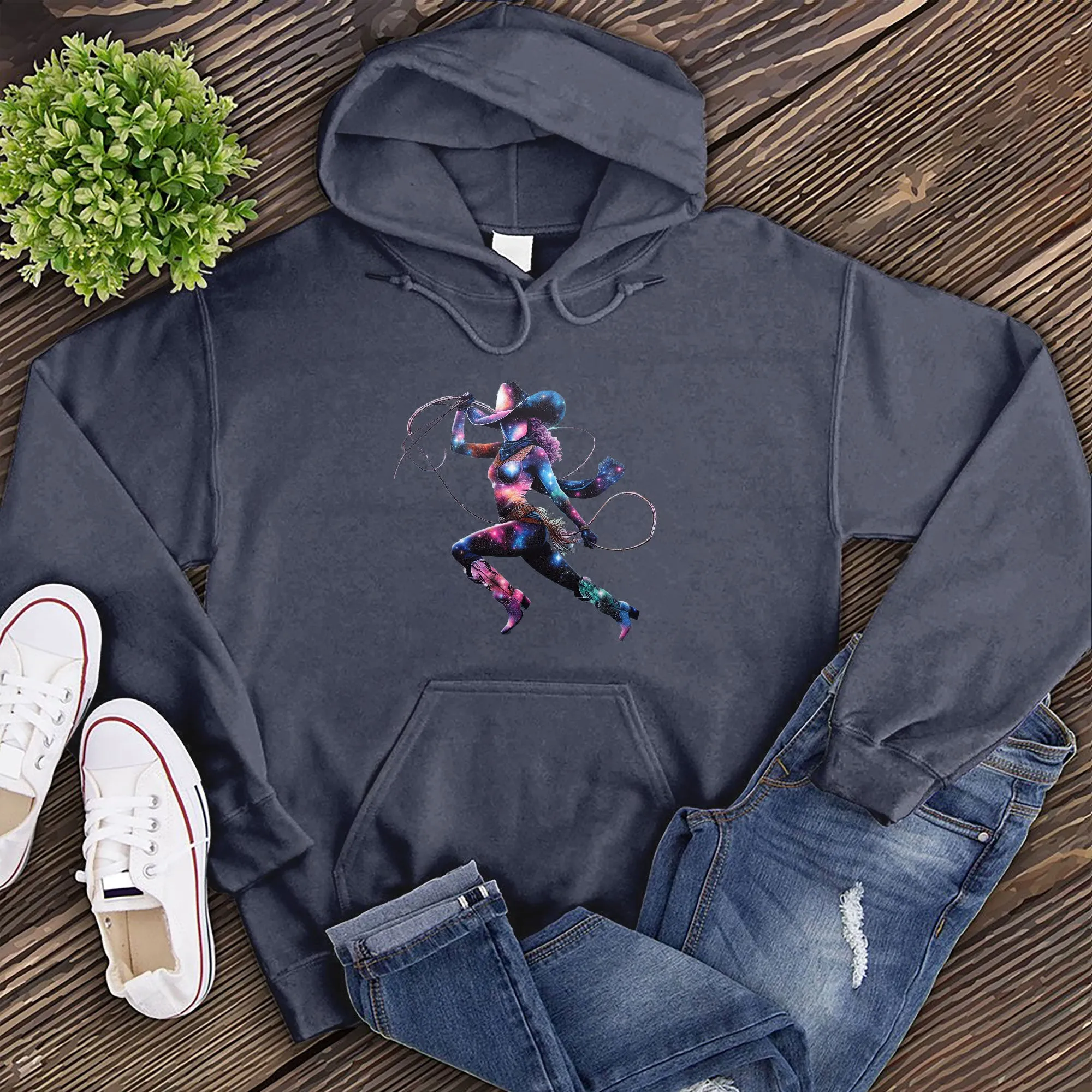 Cosmic Cowgirl Lasso Hoodie