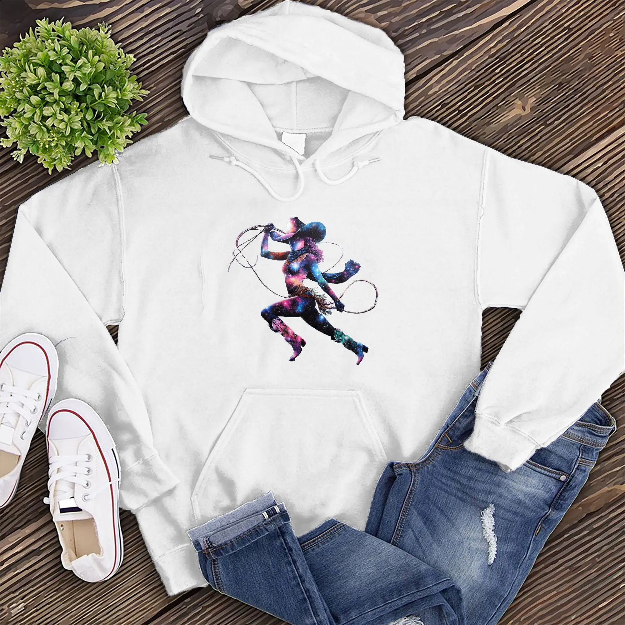 Cosmic Cowgirl Lasso Hoodie