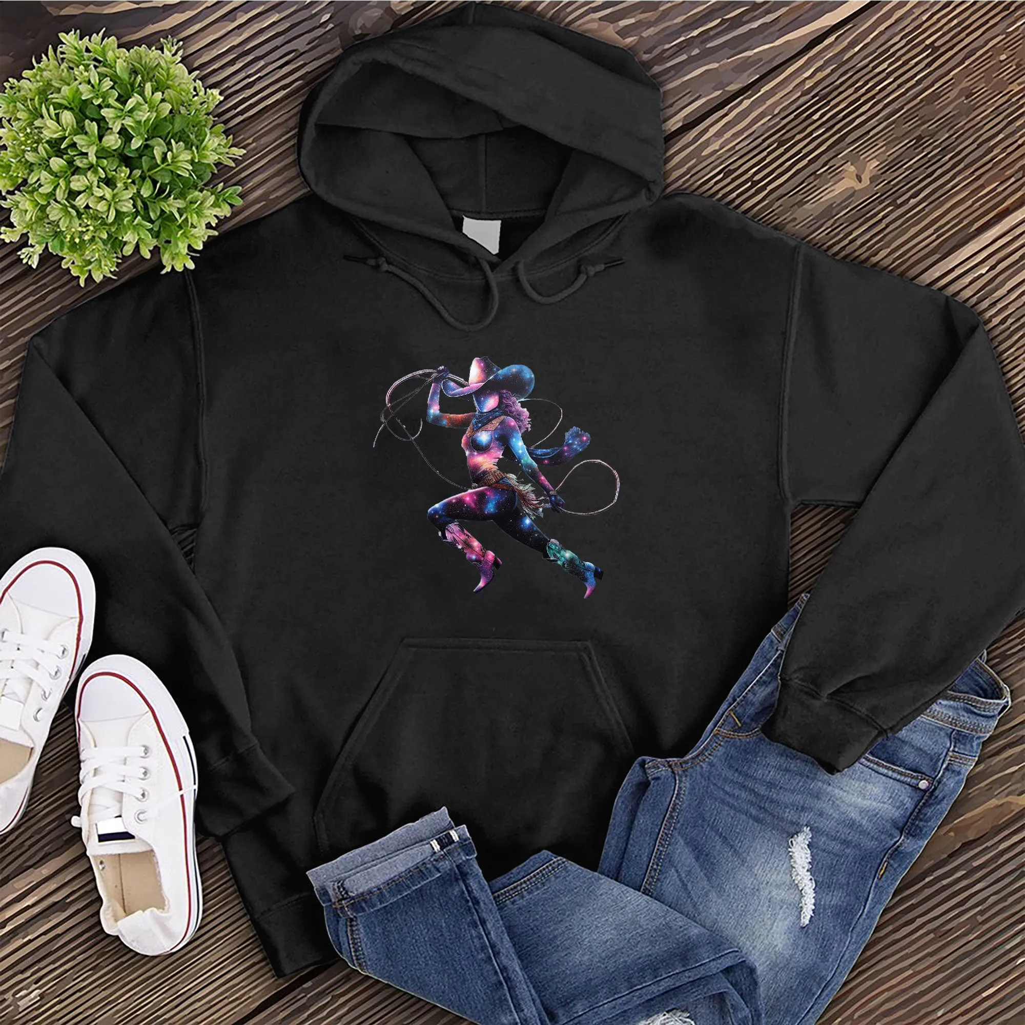 Cosmic Cowgirl Lasso Hoodie