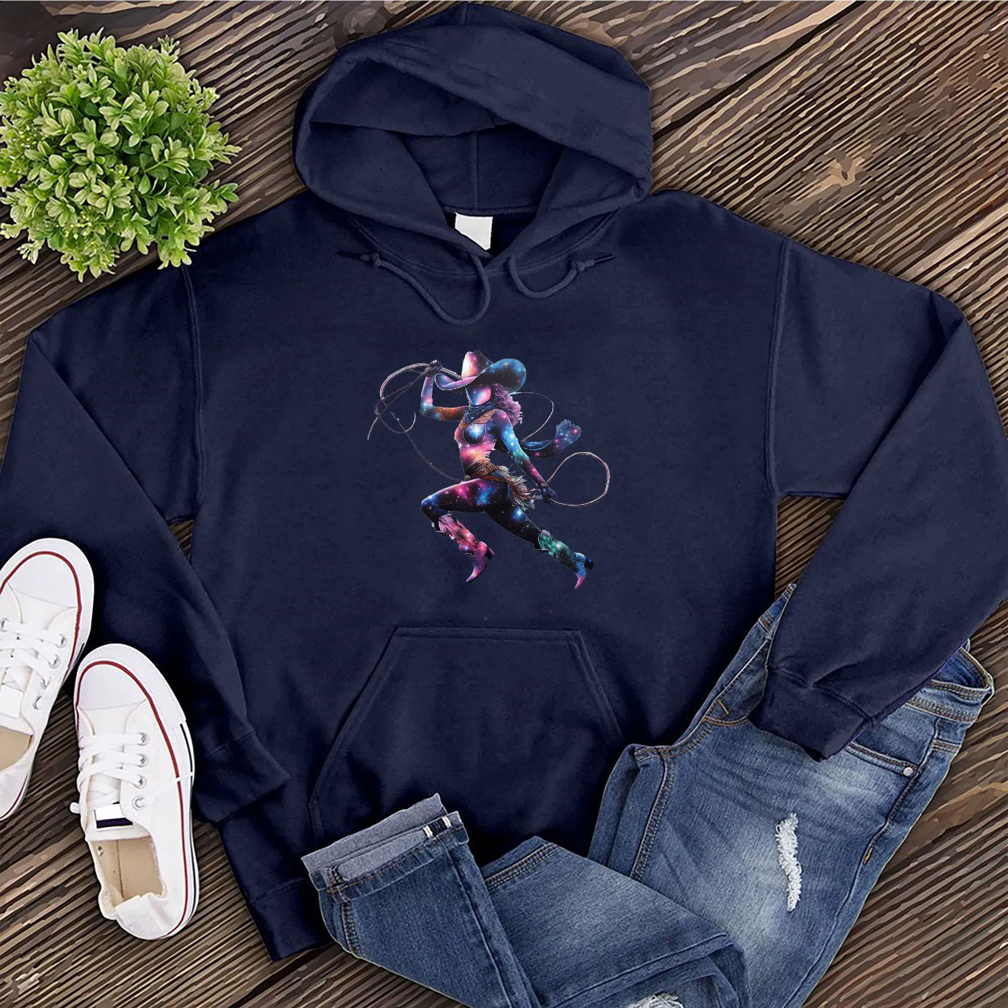 Cosmic Cowgirl Lasso Hoodie