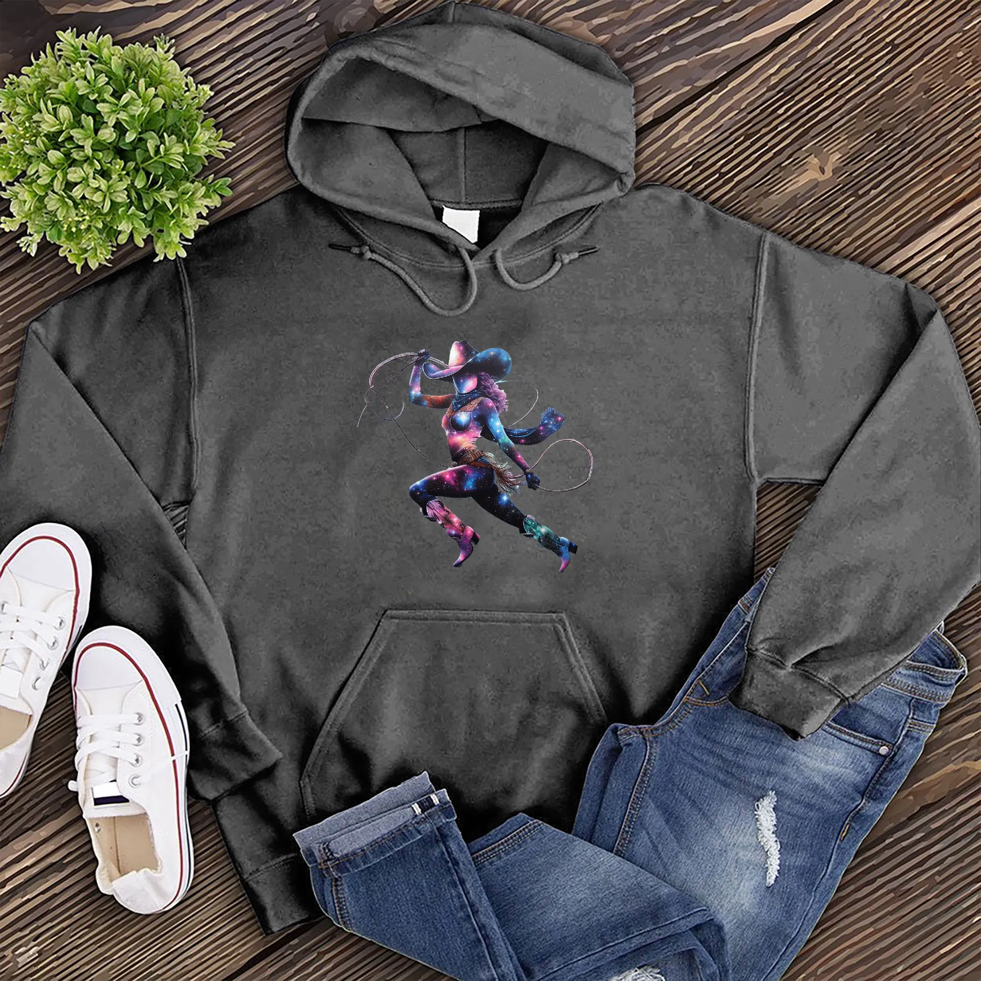 Cosmic Cowgirl Lasso Hoodie