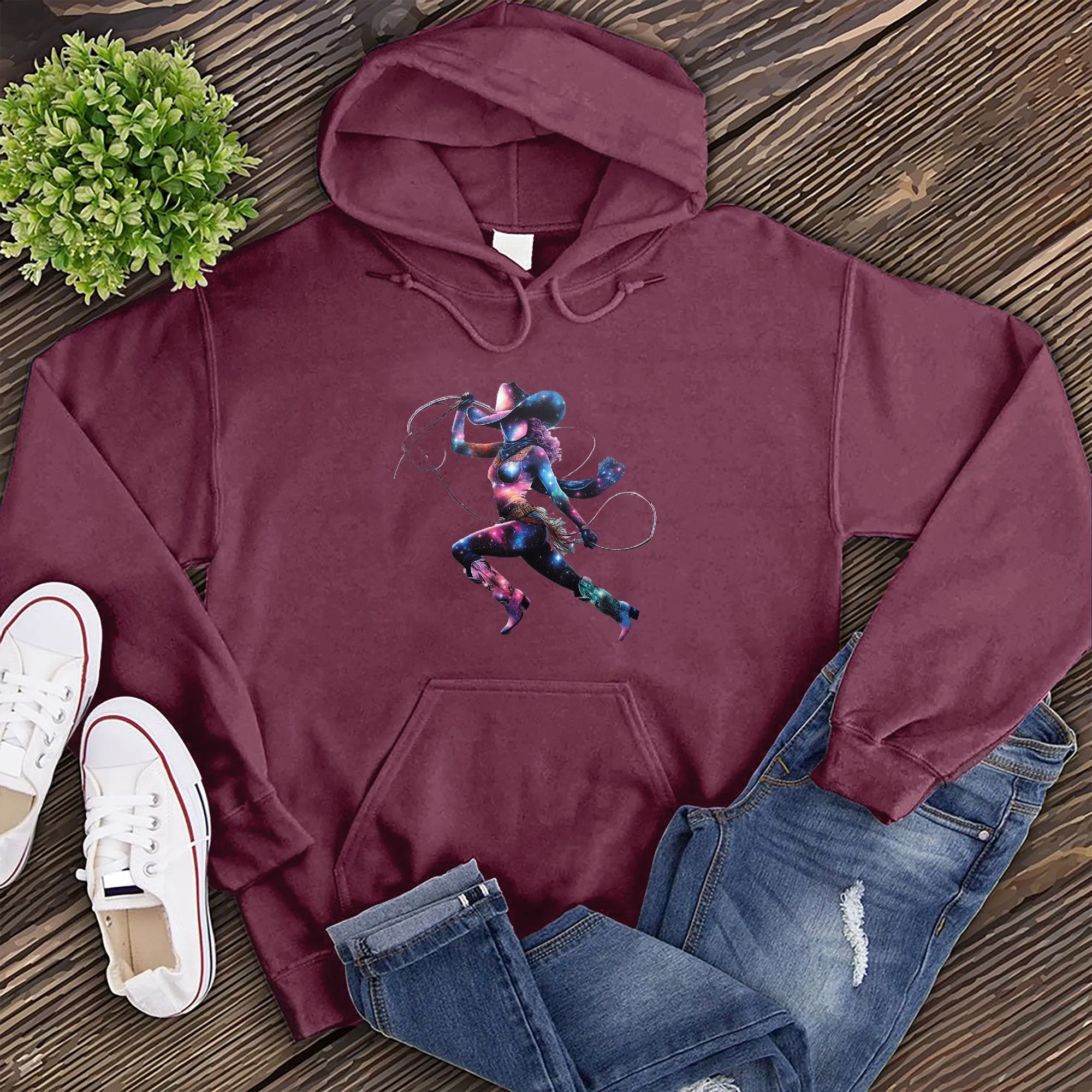 Cosmic Cowgirl Lasso Hoodie