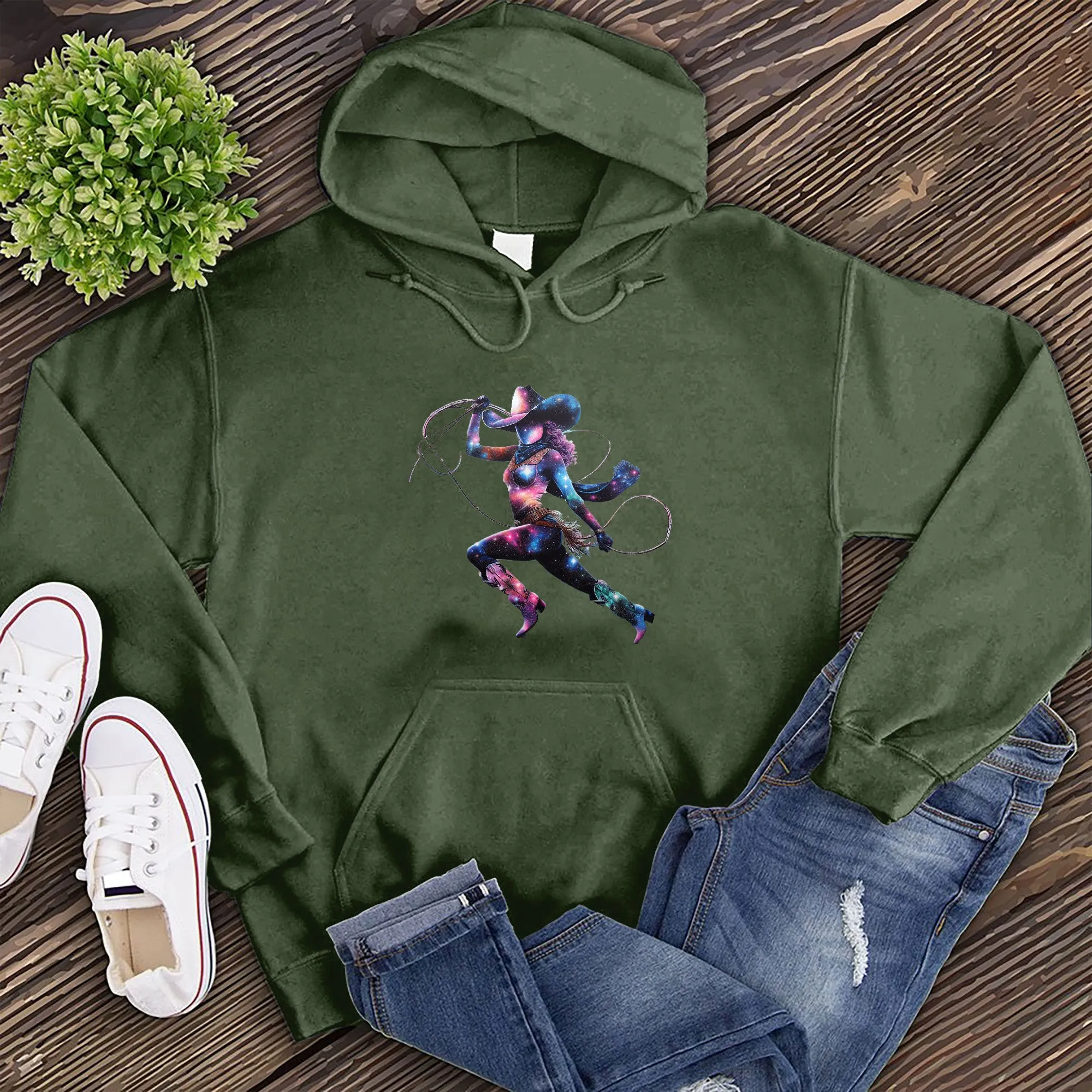 Cosmic Cowgirl Lasso Hoodie