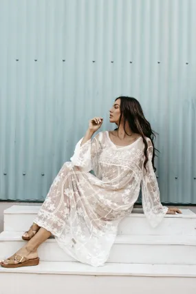 Debora White Lace Dress