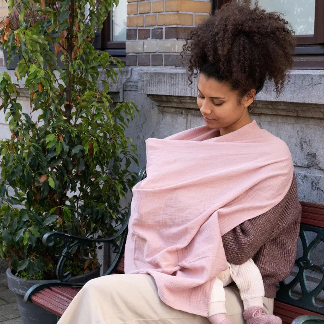 Doomoo Mom N Play Breastfeeding Cape - Pink