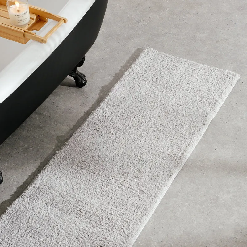 Drylon Anti Slip Bath Mat - Light Grey