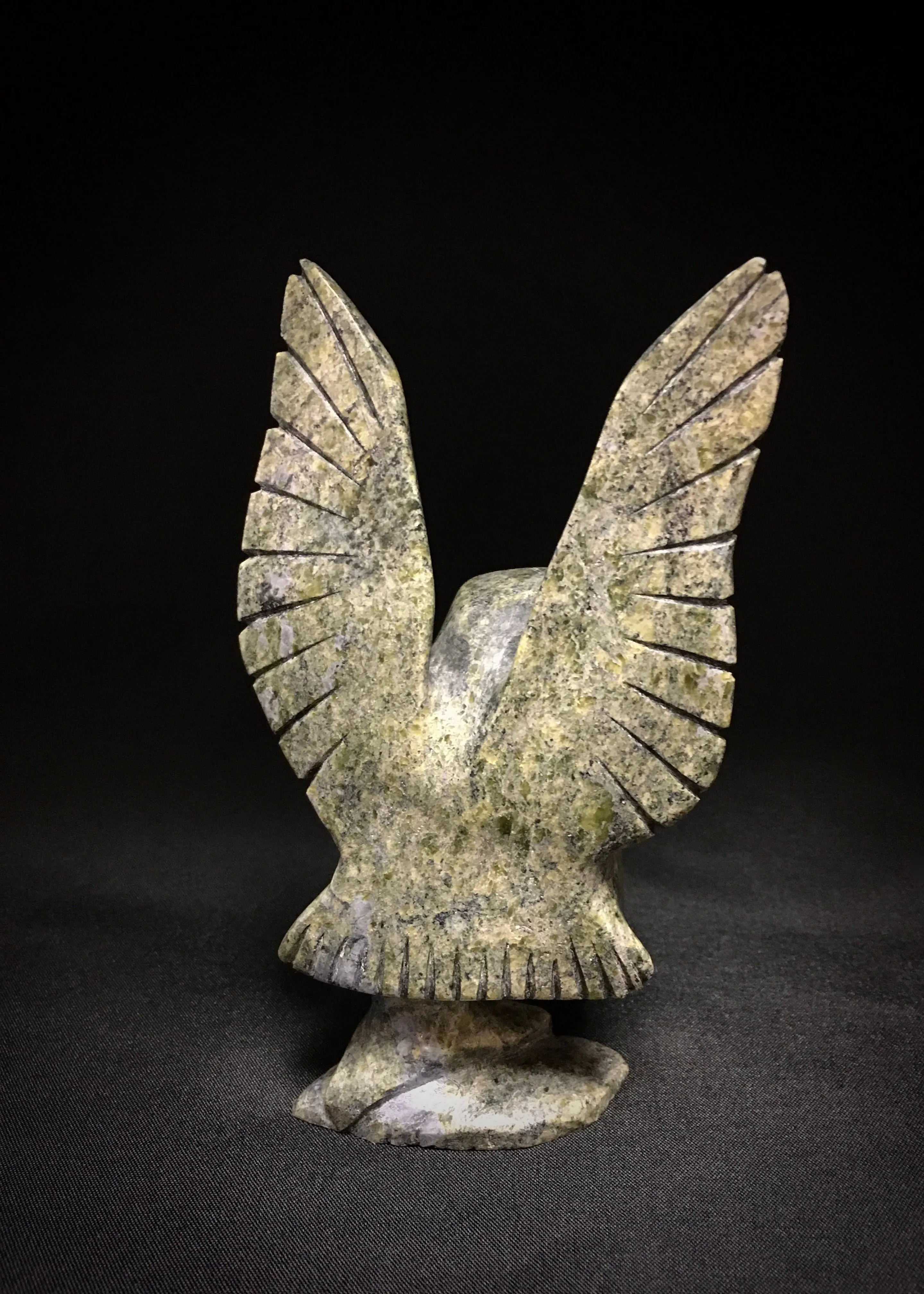 Eagle Inuit Carving, by Kakee Ningeosiaq, Cape Dorset