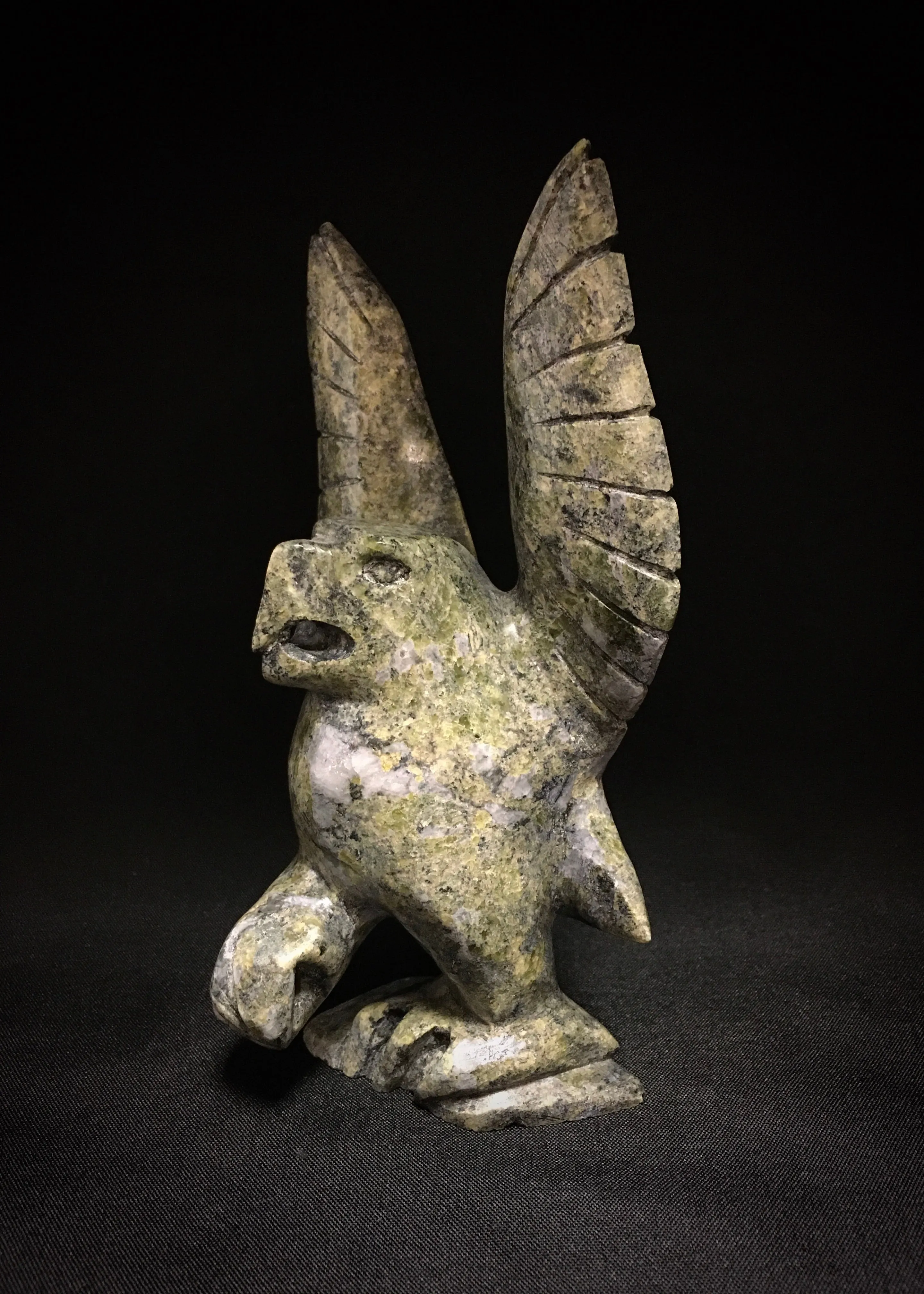 Eagle Inuit Carving, by Kakee Ningeosiaq, Cape Dorset