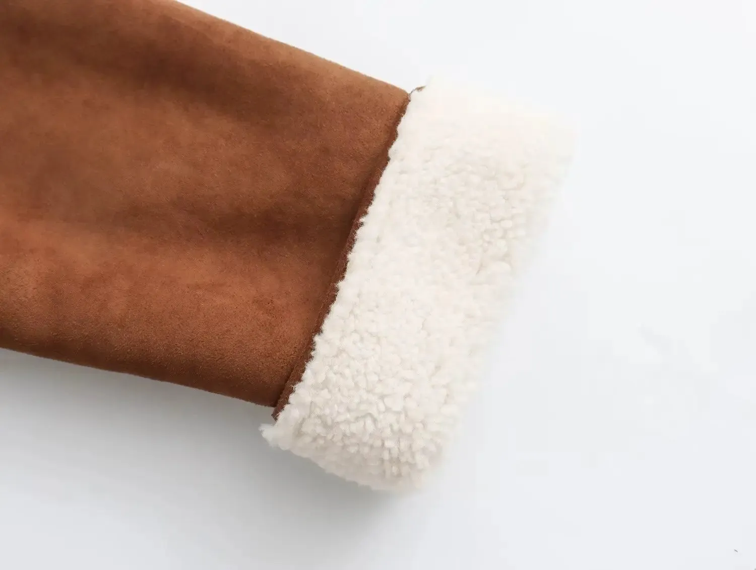 Edith - Shearling Fleece Jacket