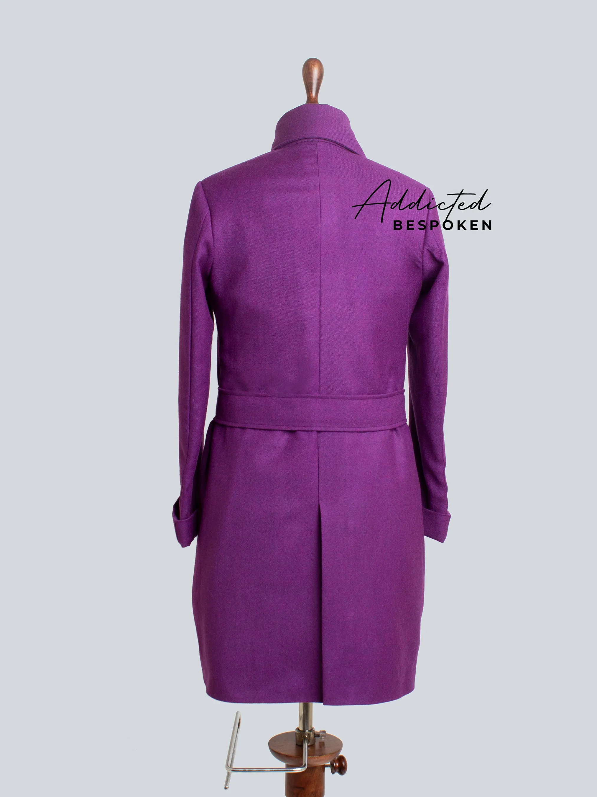 Elegant Belted Overcoat