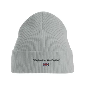 England for the English Cuffed Beanie | Atlantis NELSON