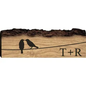 Faux Sliced Log Stick